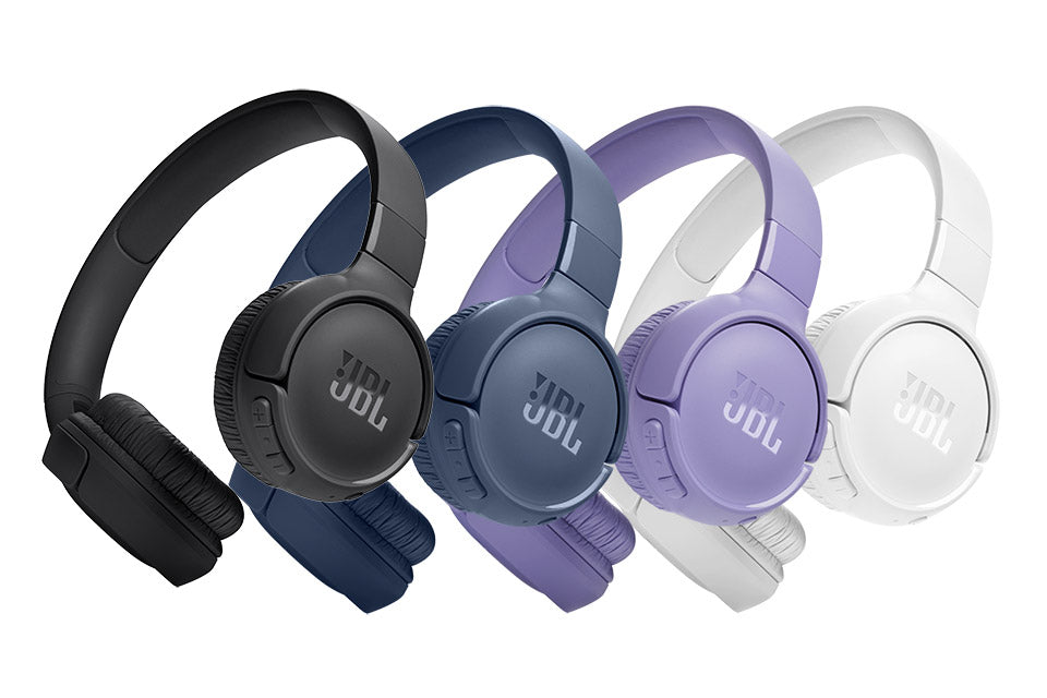 JBL T520BT on-ear headphones with Bluetooth