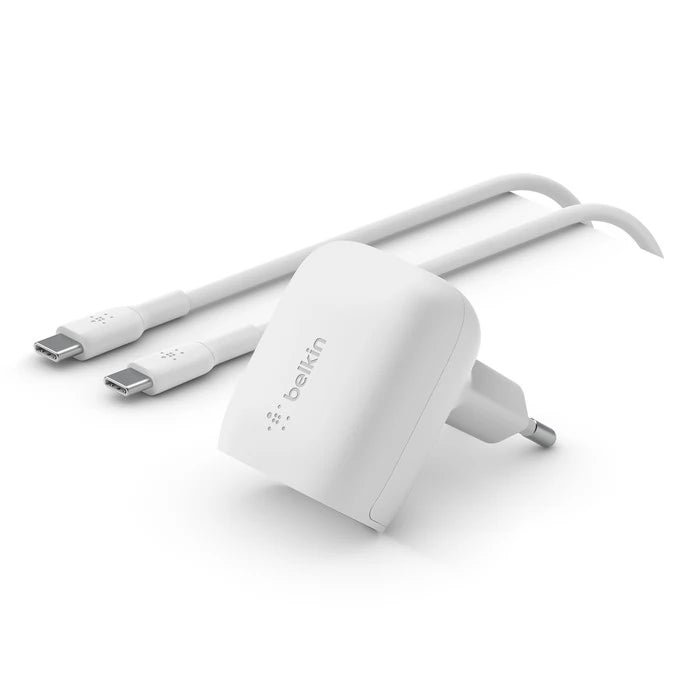 BELKIN WCA006VF1MWH-B6 20W BoostCharge USB-C charger