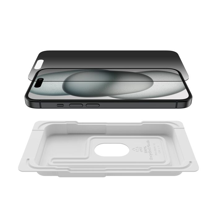 InvisiGlass Privacy Treated Screen Protector for iPhone 17 Pro